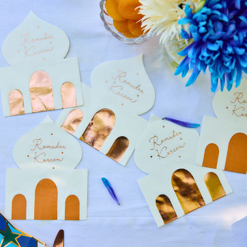 Party Camel - Meri Meri Ramadan Kareem Napkins - 16 Pcs