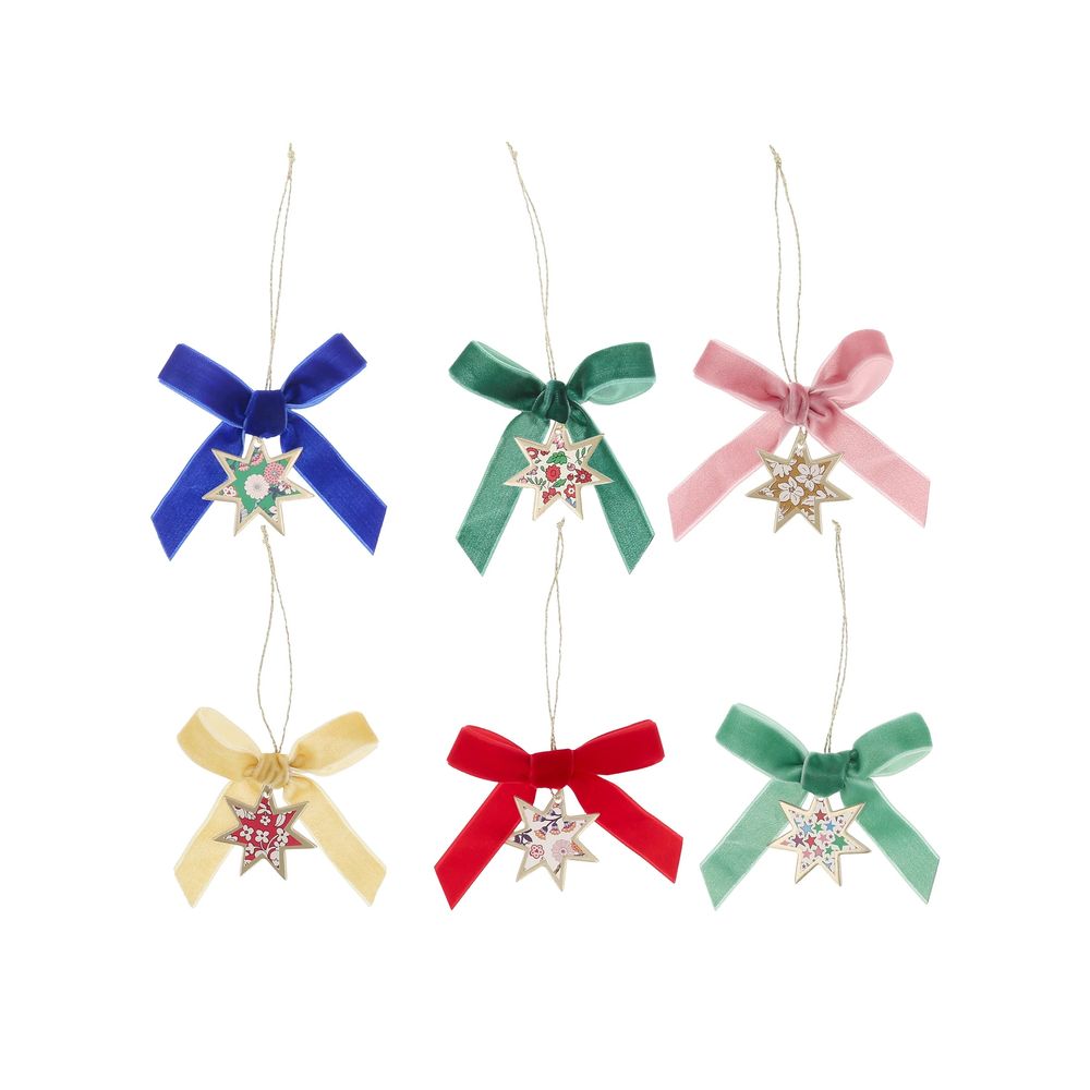 Meri Meri - Liberty Velvet Bow Party Poppers - 6pcs