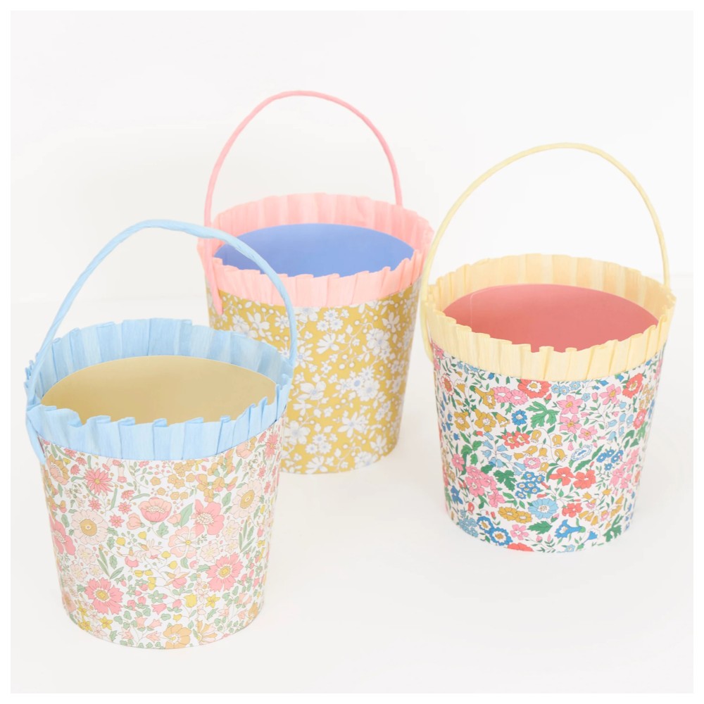 Meri Meri - X Liberty Paper Baskets - 6 Pc Set