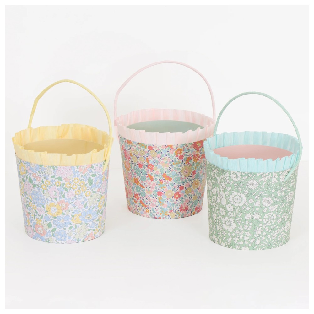 Meri Meri - X Liberty Paper Baskets - 6 Pc Set