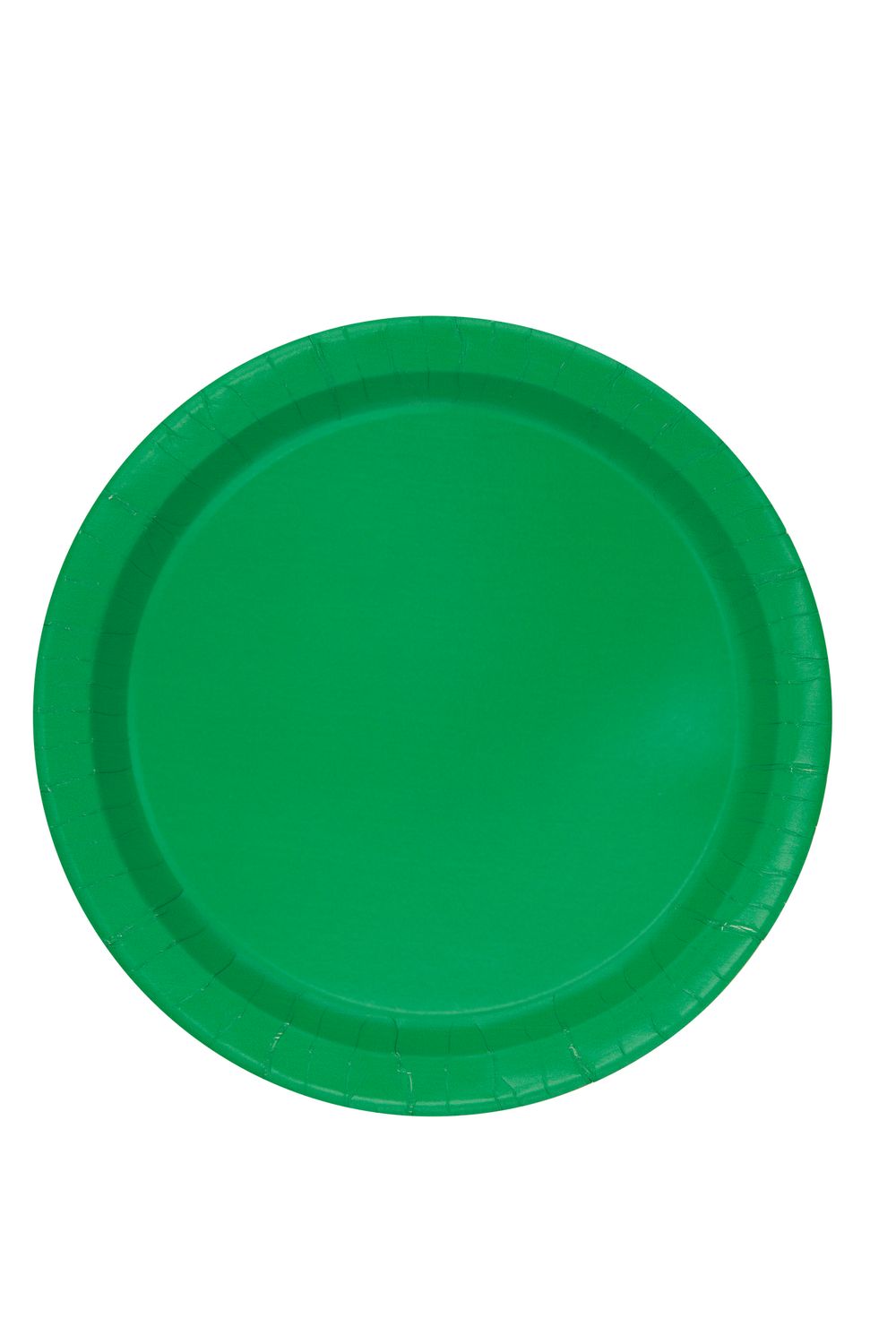 Unique - Emerald Green Round Plates 9"