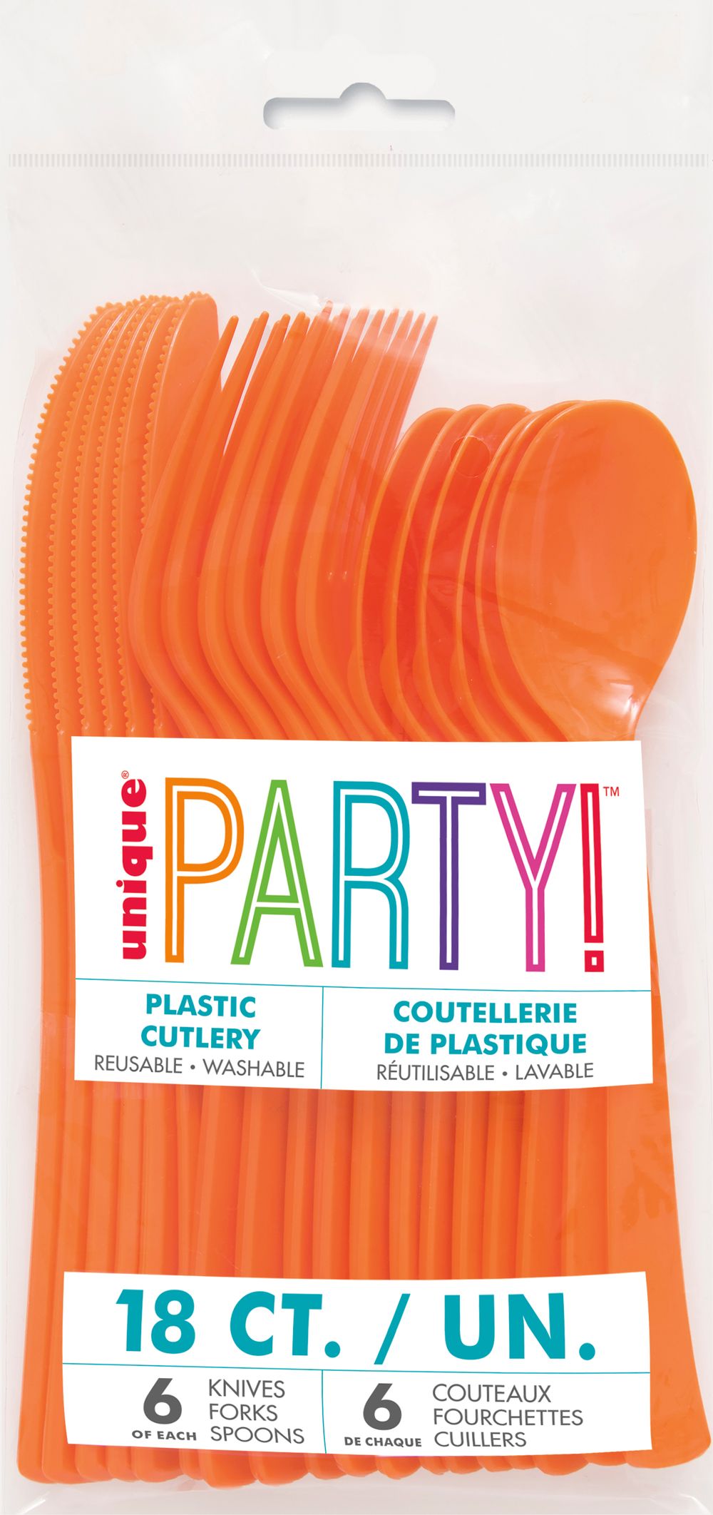 Unique - Pumpkin Orange Cutlery