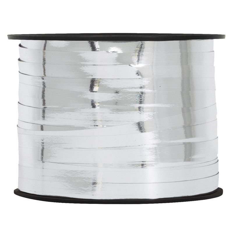 Unique - Metallic Curling Ribbon - Silver - 228.6 m
