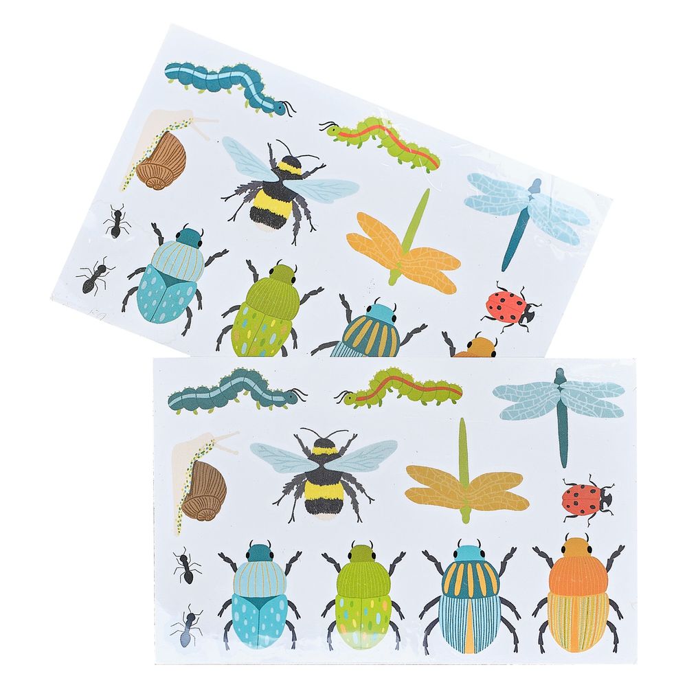 Ginger Ray - Mixed Bug Temporary Tattoos