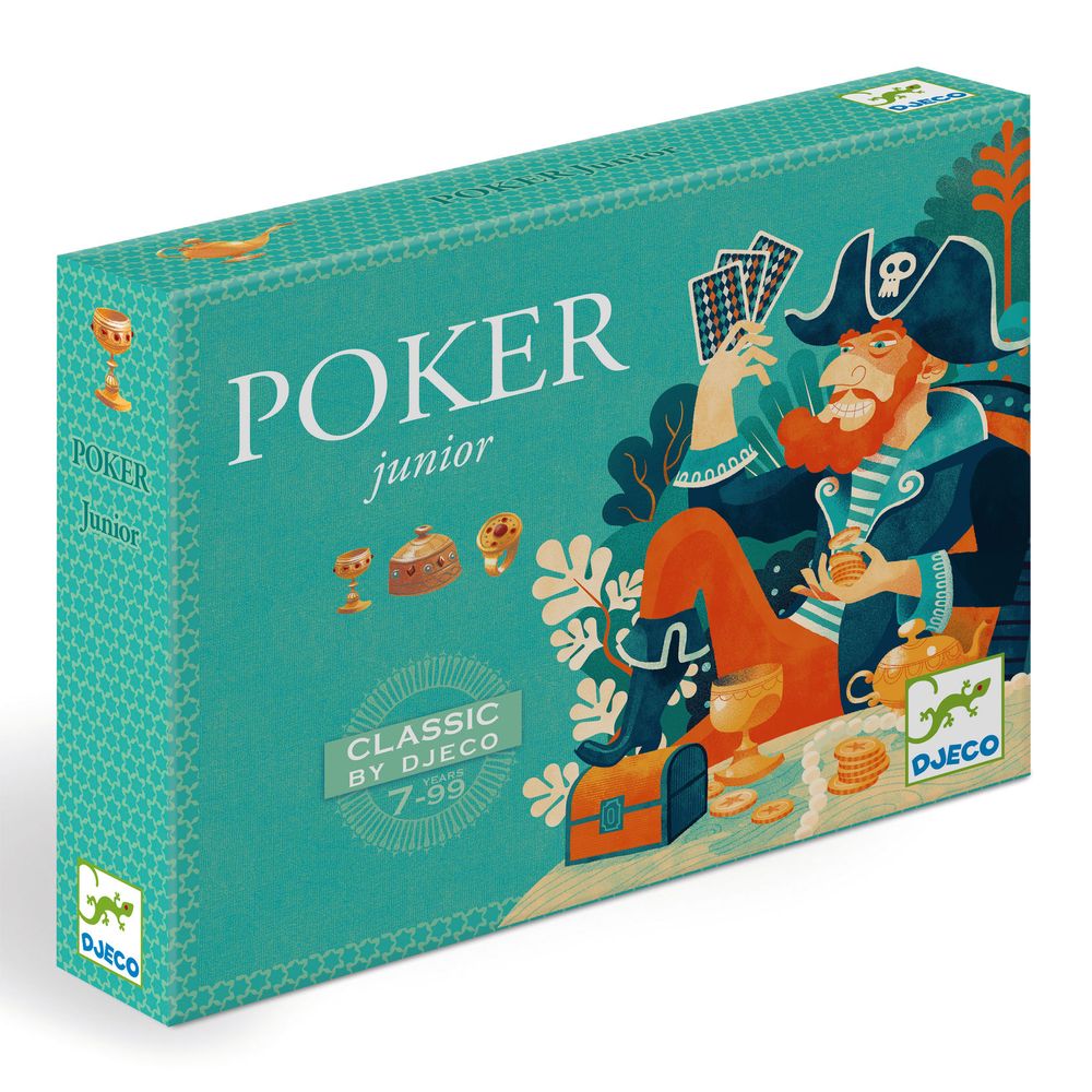 Djeco - Poker Junior - 105 Pc Set
