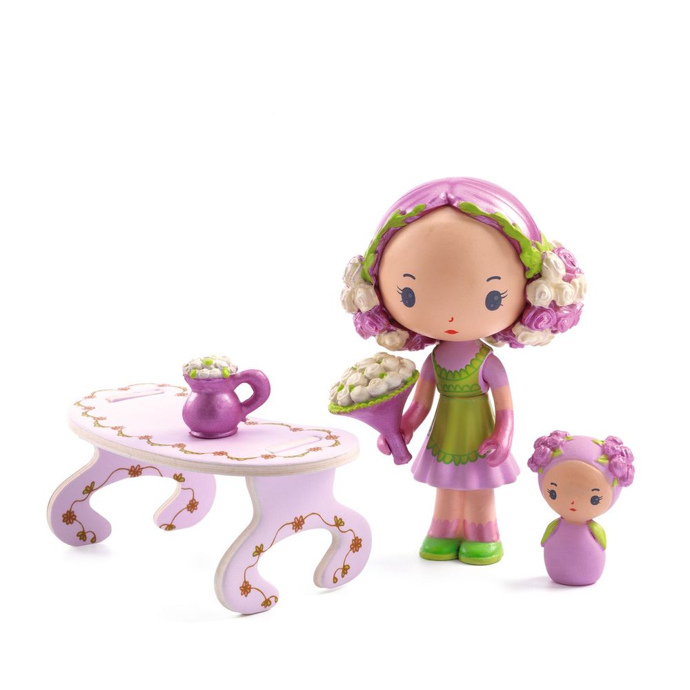 Djeco - Rosalie Tinyshop Tinyly Figures - 5 Pc Set