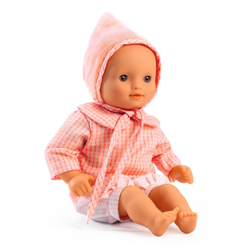 Djeco - Baby Rose Pomea Doll - 32 cm