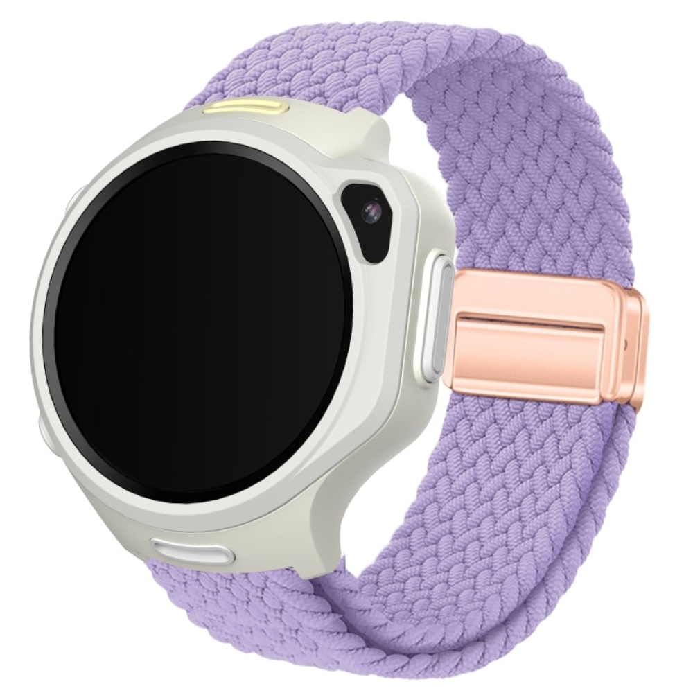 MyFirst - Adjustable Knit Watch Strap For Fone S3/S3+/S3C/S4/R2 - Lilac Purple