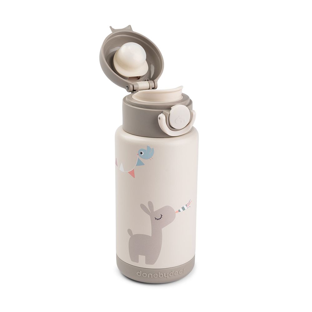 Done By Deer - Insulated Bottle - 340ml - Celebration Sand