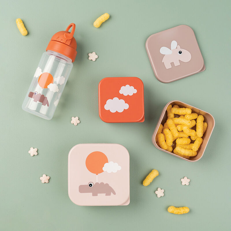 Done By Deer - Snack Box Set - 3 Pcs - Happy Clouds - Powder