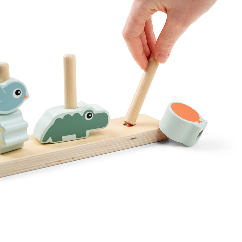 Done By Deer - Stacking Toy Happy Clouds - Color Mix