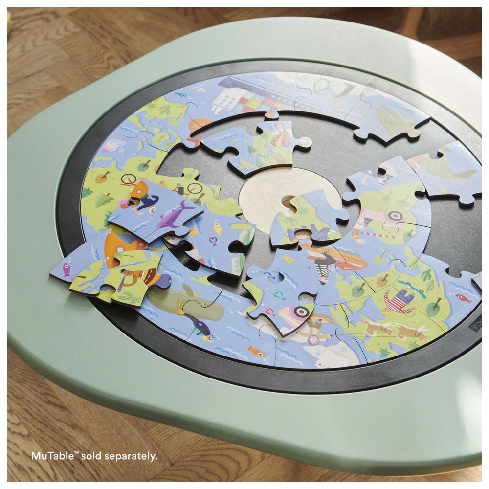 Stokke - V2 Around The World Mutable Puzzle - 28 Pcs