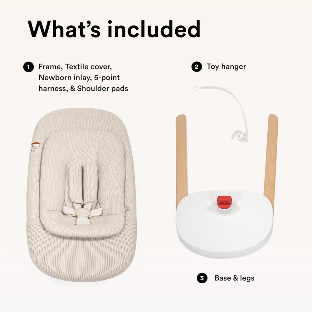 Stokke - Yoga Baby Bouncer And Swing - Light Sand