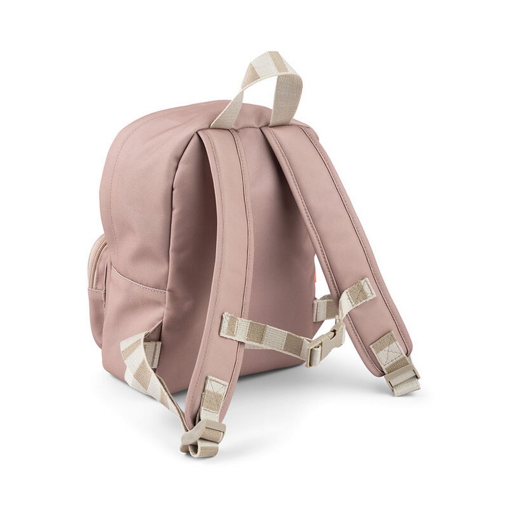 Done By Deer - Kids Canvas Backpack - Elphee - Powder - 10-Inch/25.5cm