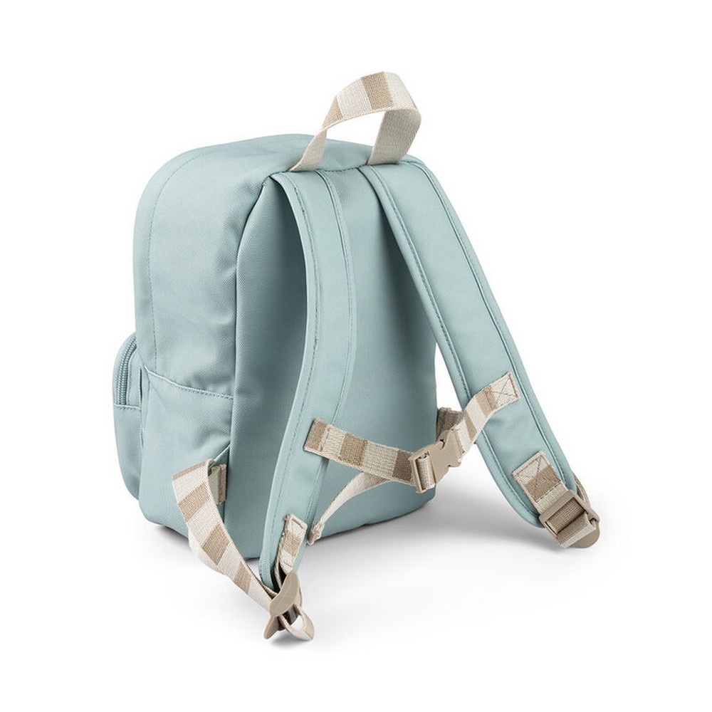 Done By Deer - Kids Canvas Backpack - Elphee - Blue - 10-Inch/25.5cm