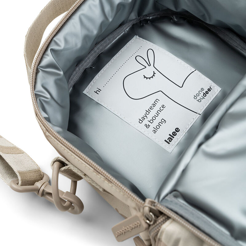 Done By Deer - Kids Insulated Lunch Bag - Lalee - Sand
