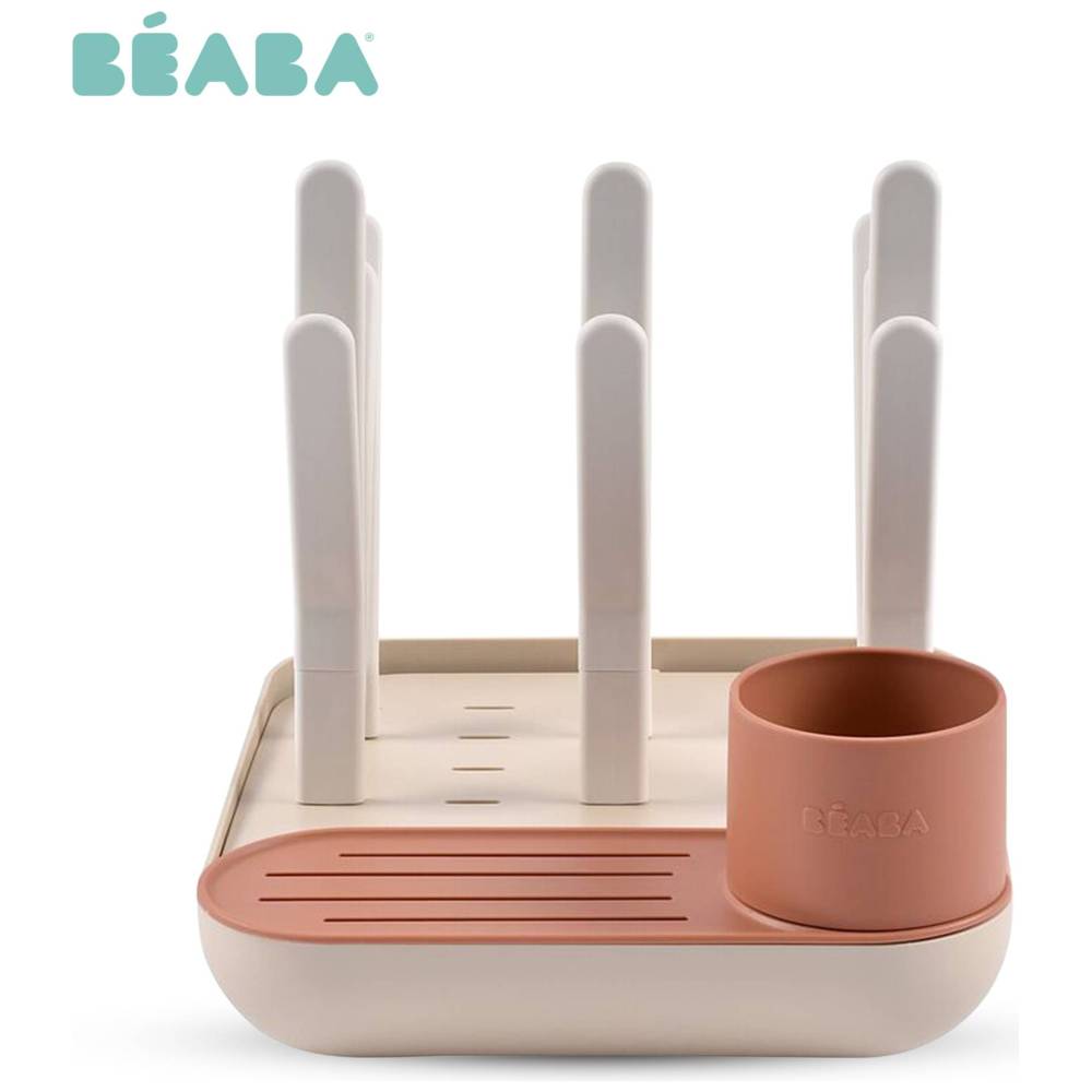 Beaba Forest Draining Rack - Terracotta Clay