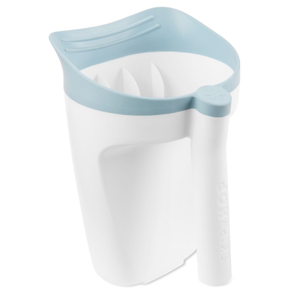 Skip Hop - Baby Bath Rinse Cup Tear Free Wave Waterfall Rinser - White