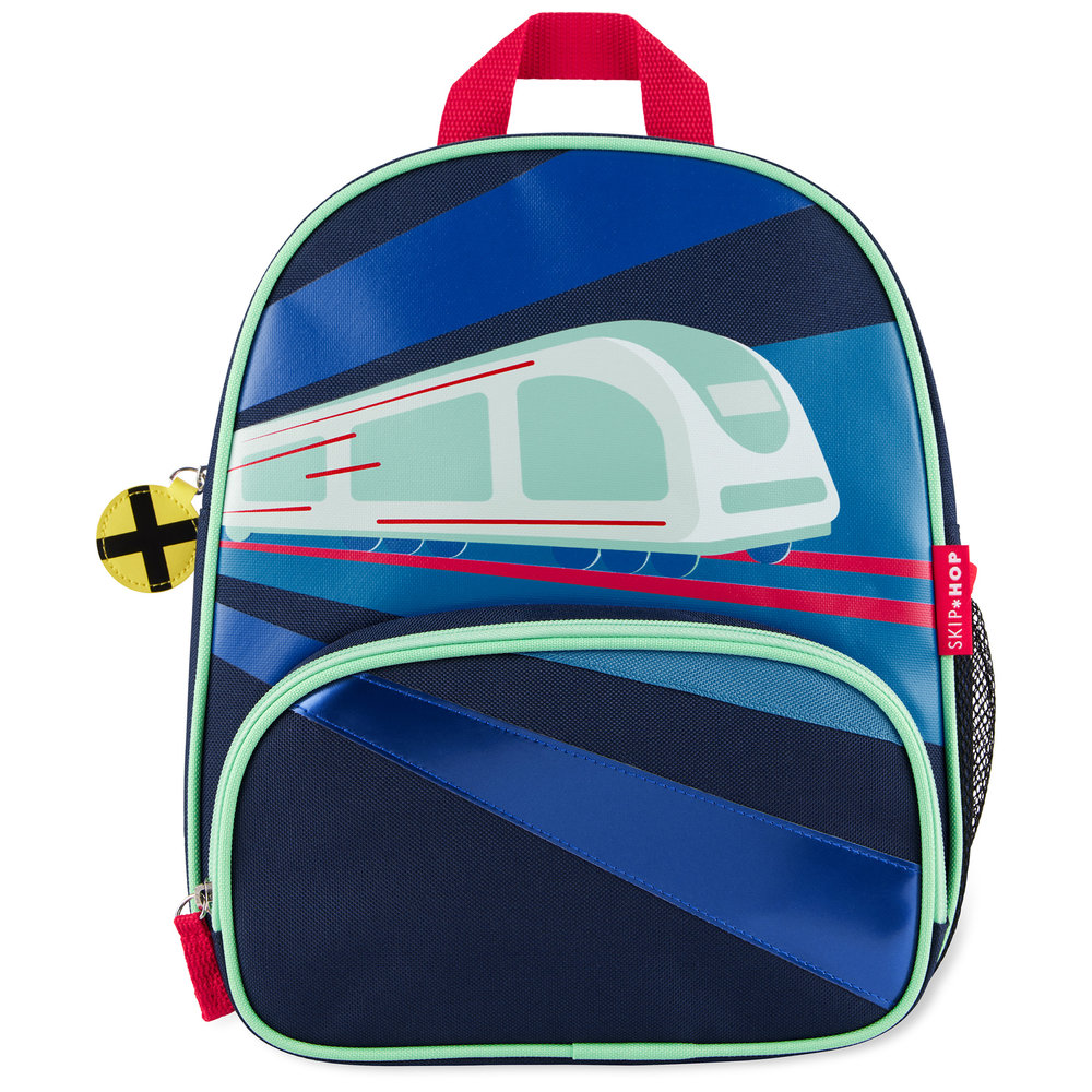 Skip Hop - Spark Style Backpack, Kids Preschool Backpack - Train