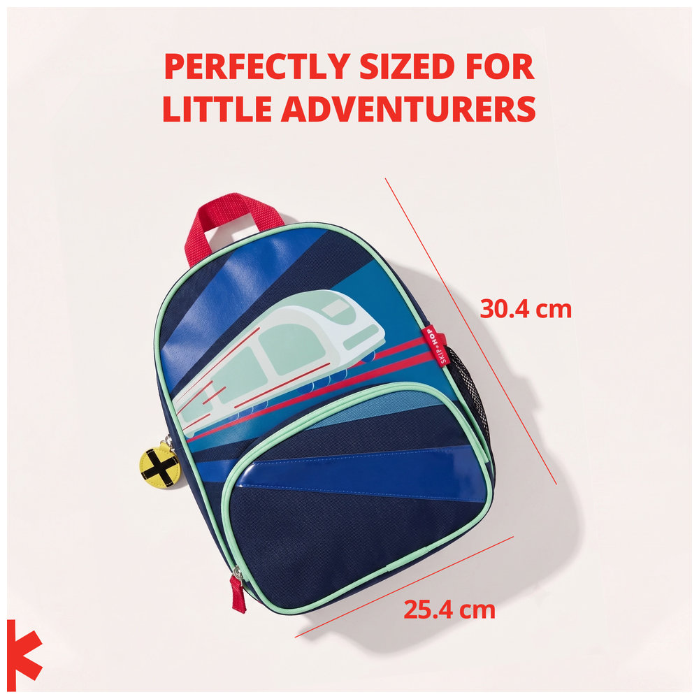 Skip Hop - Spark Style Backpack, Kids Preschool Backpack - Train