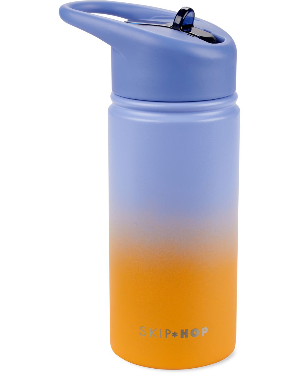 SkipHop - Wander Stainless Steel Straw Bottle - Outer Space - 450ml