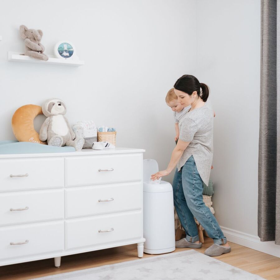 Angelcare - Dress Up Diaper Bin - Octogonal