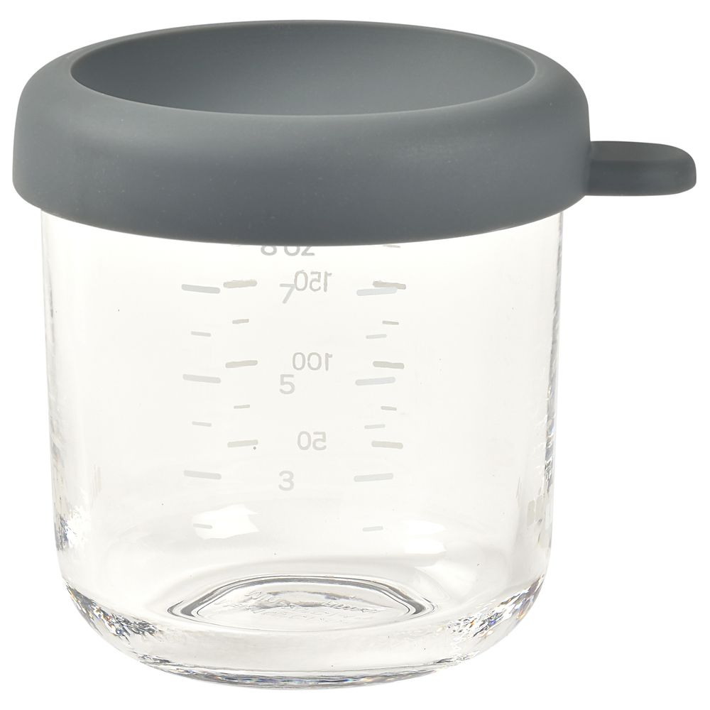Beaba Conservative Glass Food Container - Mineral - 250 ml