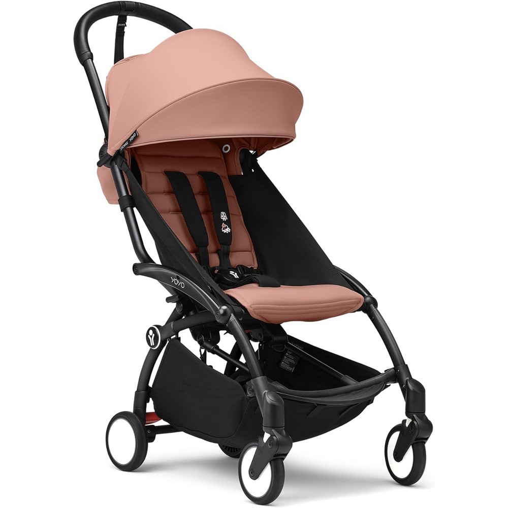 Stokke - Yoyo 3 Stroller with Black Frame And 6+ Color Pack Set