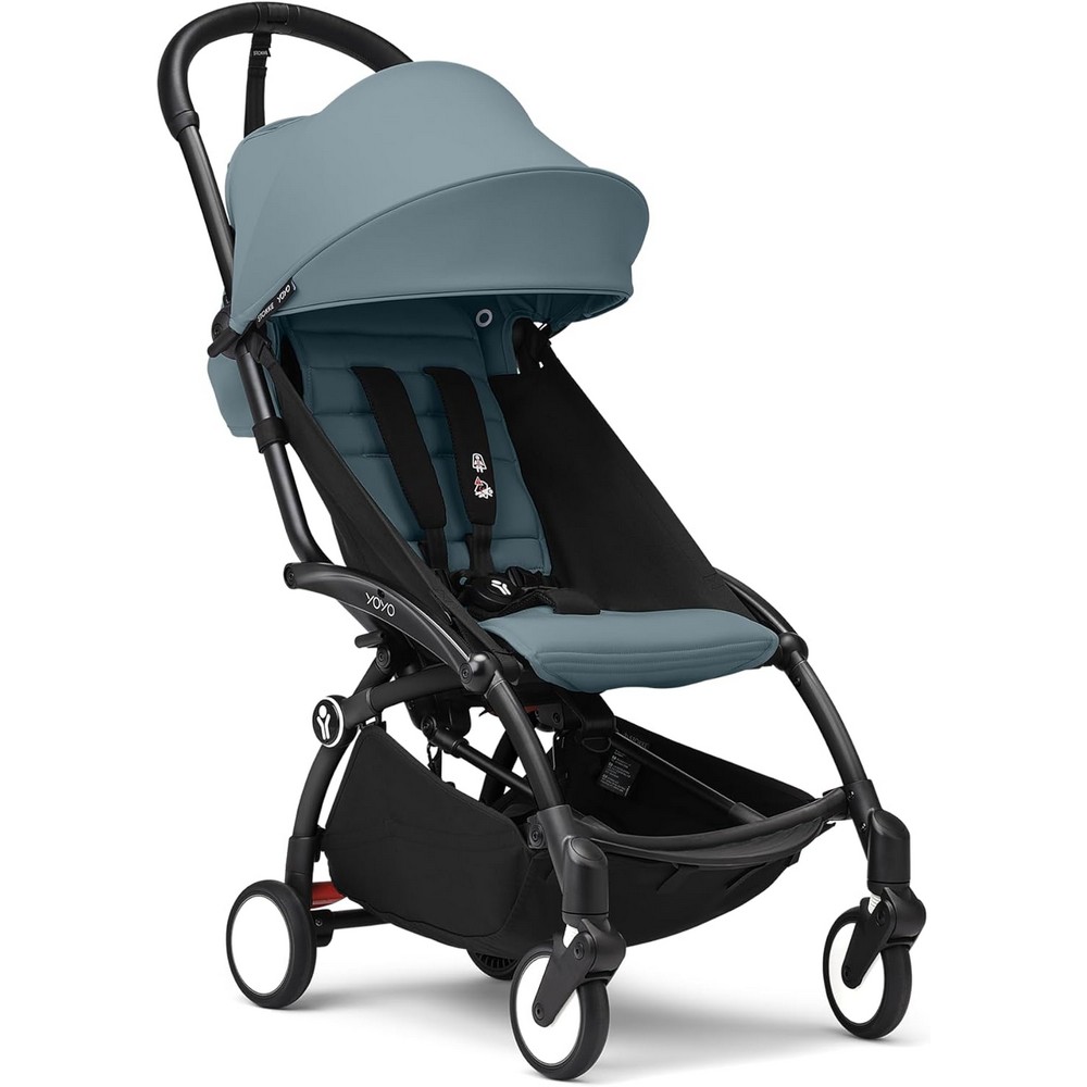 Stokke - Yoyo 3 Stroller with Black Frame And 6+ Color Pack Set