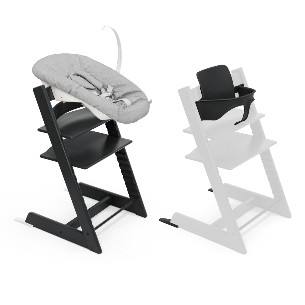 Buy Stokke - Tripp Trapp Chair + Baby & Newborn Set Bundle in UAE