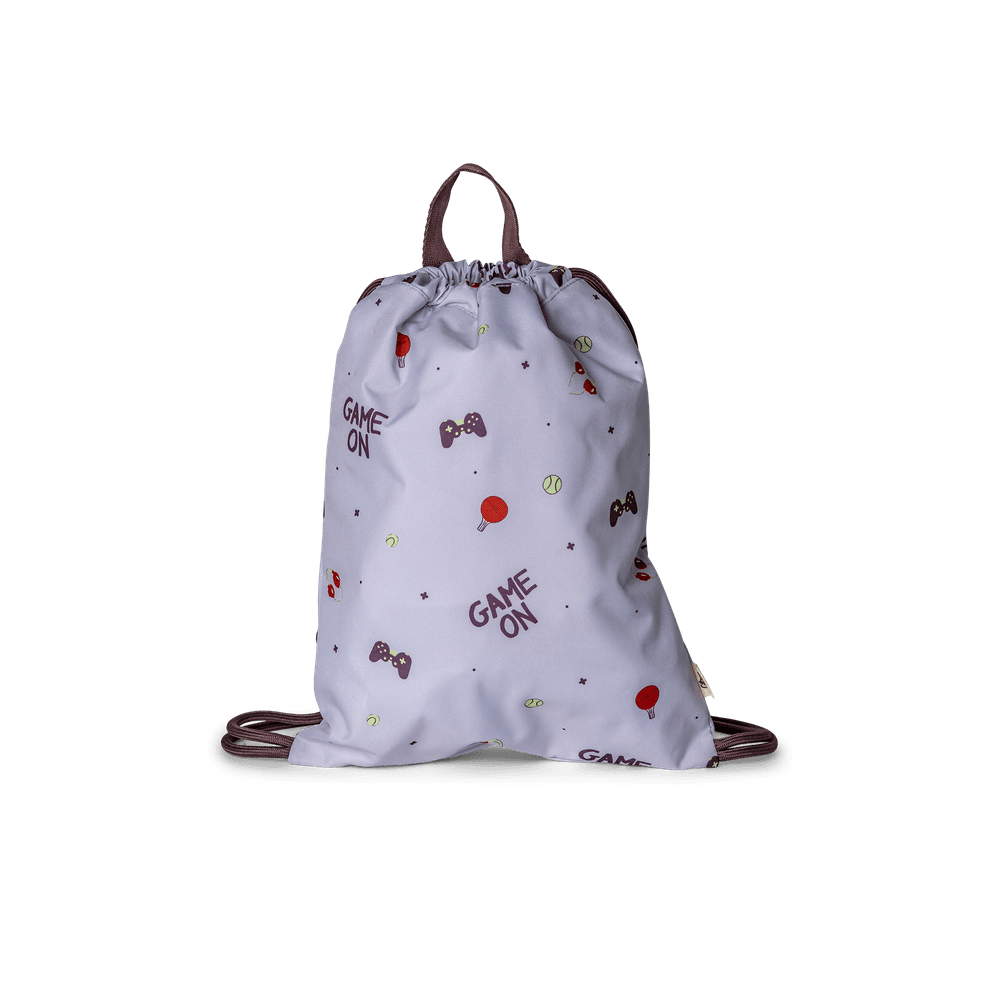 Citron - Cool Kid Game On Drawstring Wet Bag - Grey
