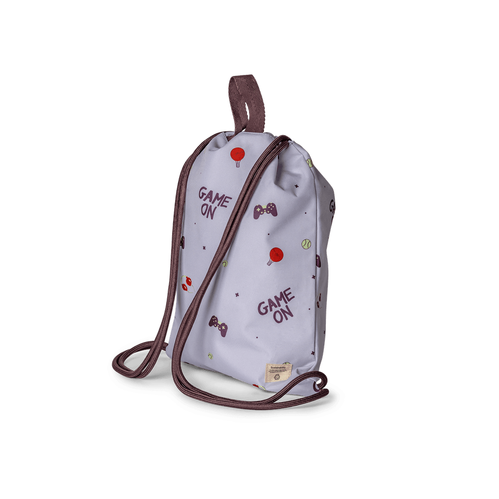 Citron - Cool Kid Game On Drawstring Wet Bag - Grey