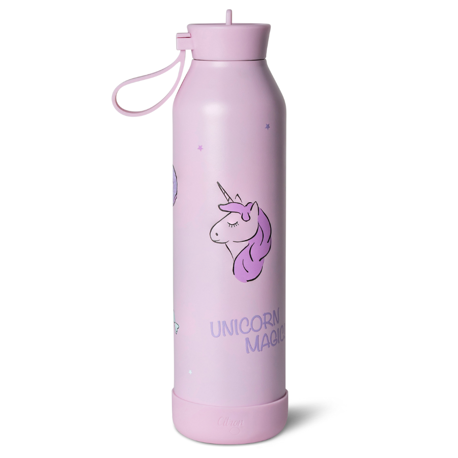 Citron - Stainless Steel Water Bottle - Stormy Unicorn - 750ml