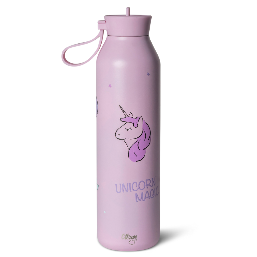 Citron - Stainless Steel Water Bottle - Stormy Unicorn - 750ml