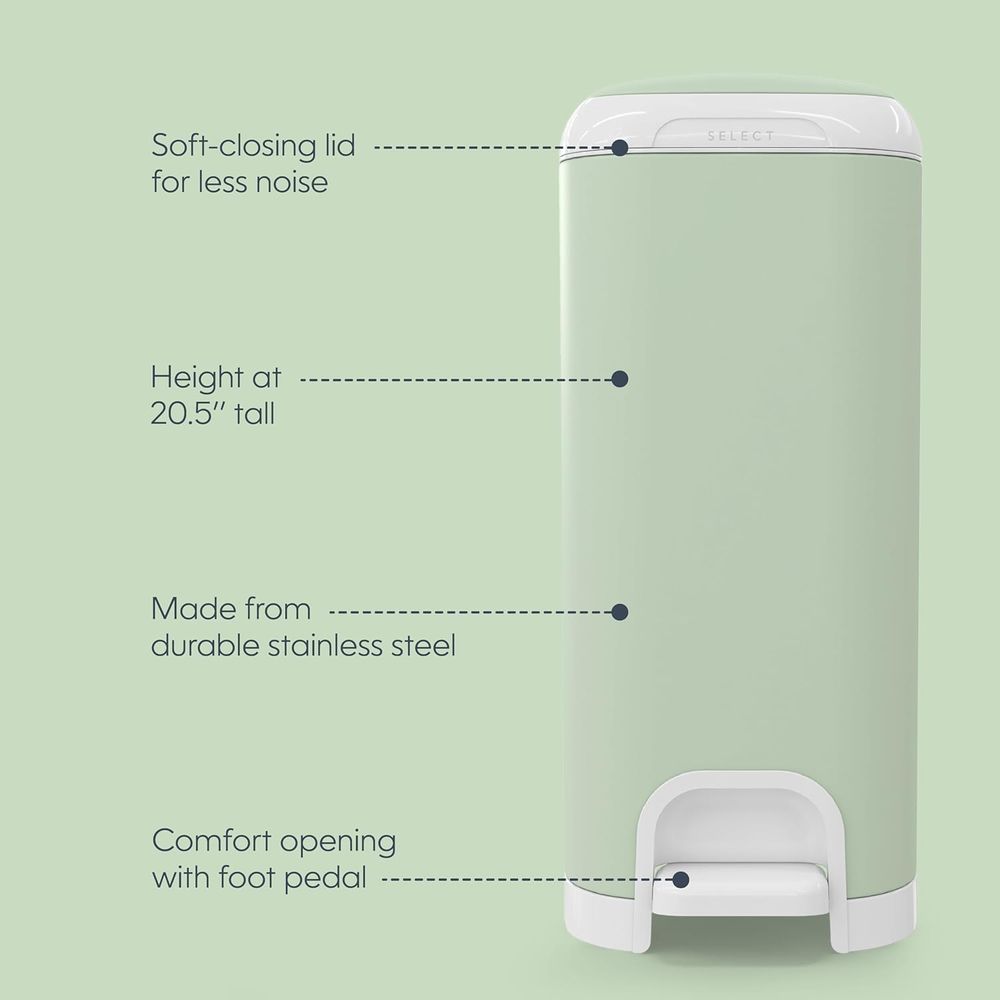 Diaper Genie - Select Stainless Steel Diaper Pail