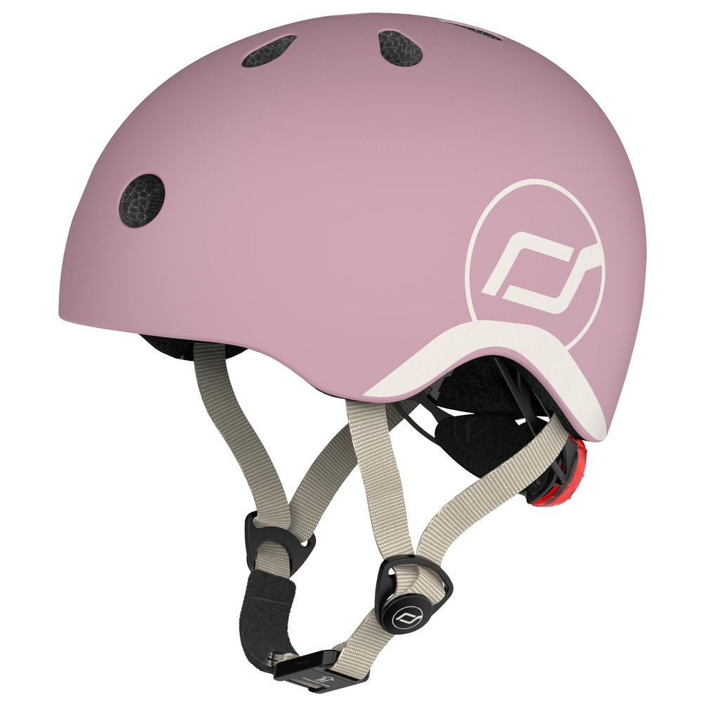 Scoot & Ride - Baby Helmet XXS-S, Adjustable Safety Helmet - Wildberry