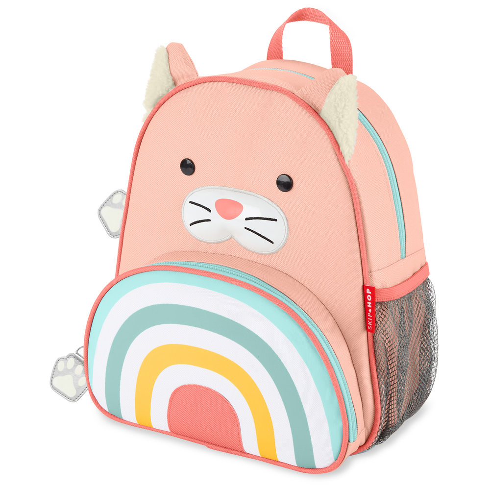 Skip Hop - Zoo Backpack, Kids Preschool Backpack - Cat
