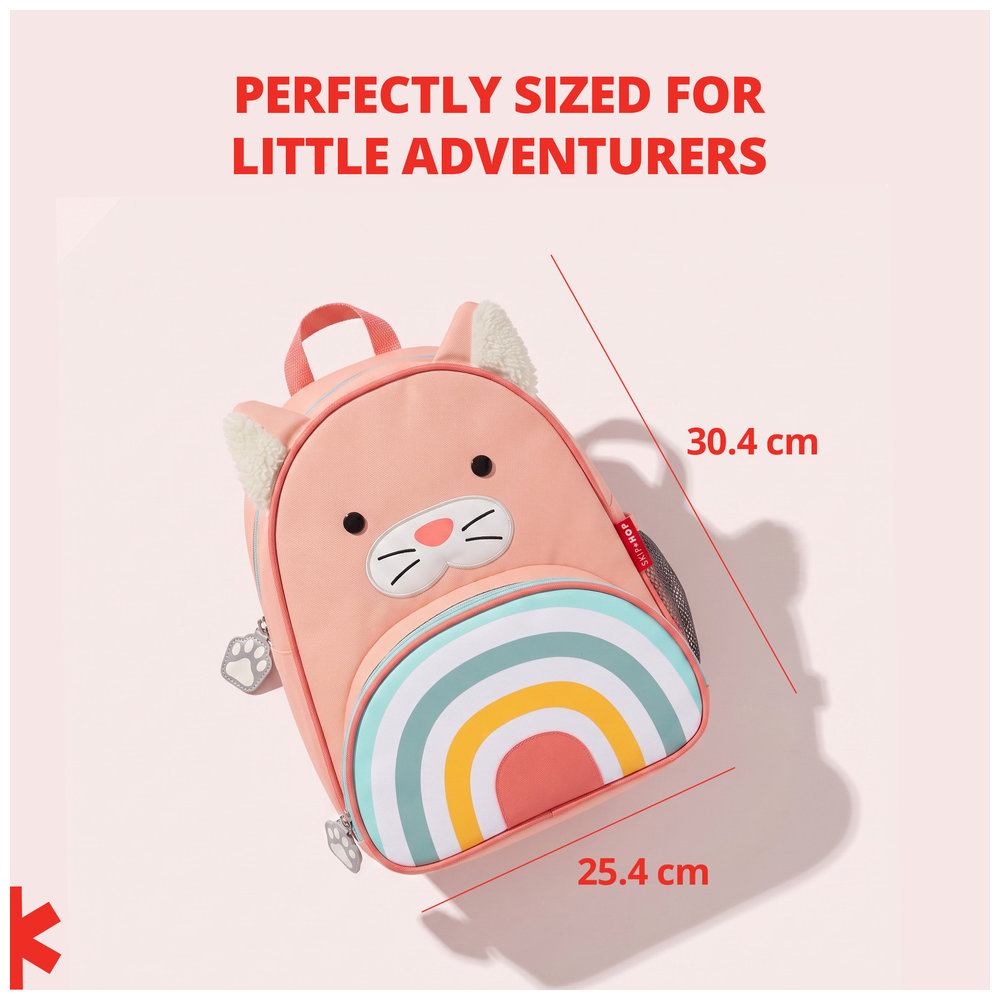 Skip Hop - Zoo Backpack, Kids Preschool Backpack - Cat