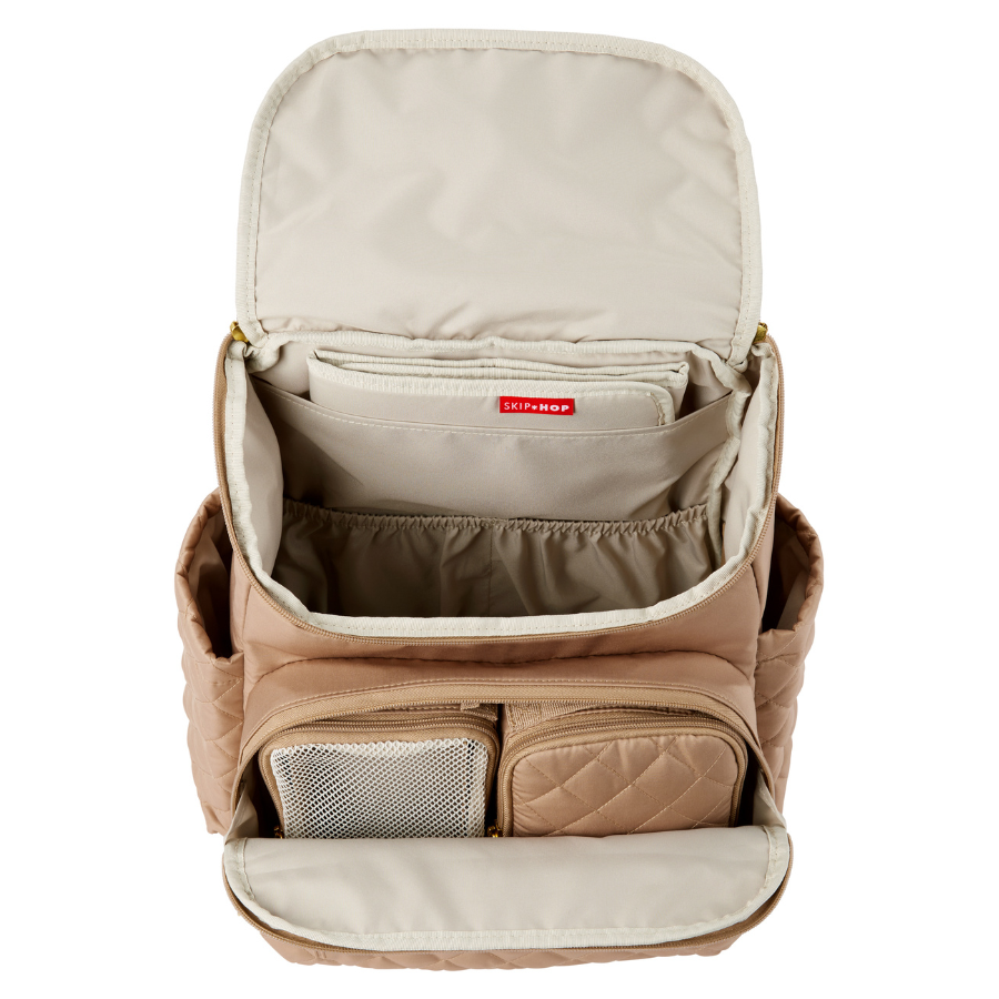 Skip Hop - Forma Diaper Backpack - Oat