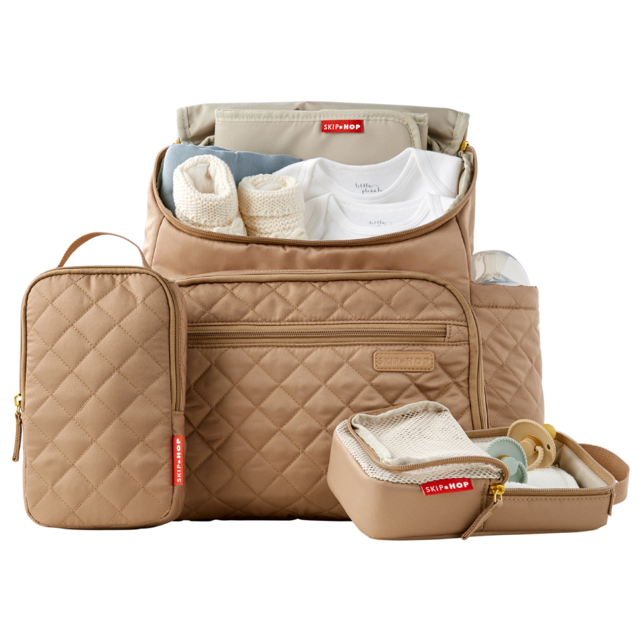 Skip Hop - Forma Diaper Backpack - Oat