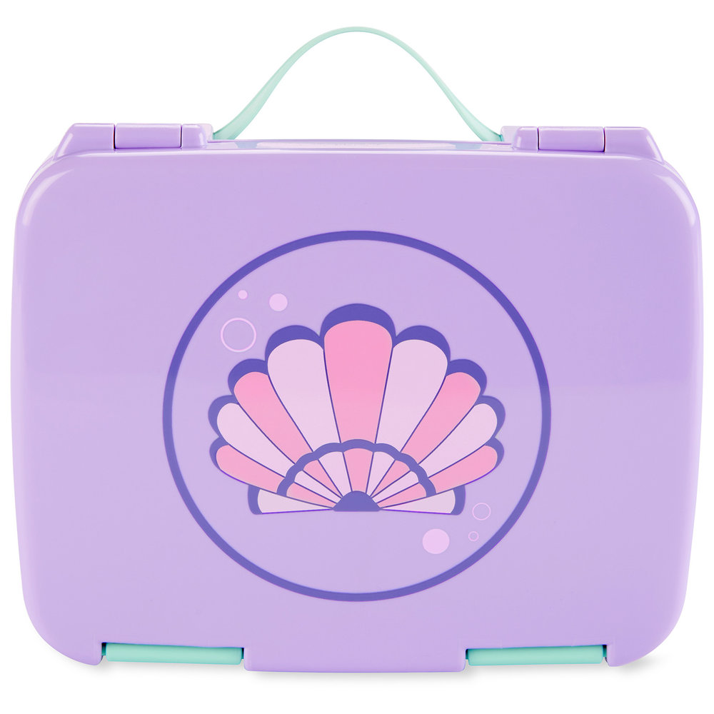 Skiphop - 2 Compartments Spark Style Bento Box - Seashell