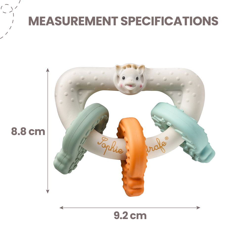 Sophie La Girafe - Textured Teething Keys Toy - Multicolor