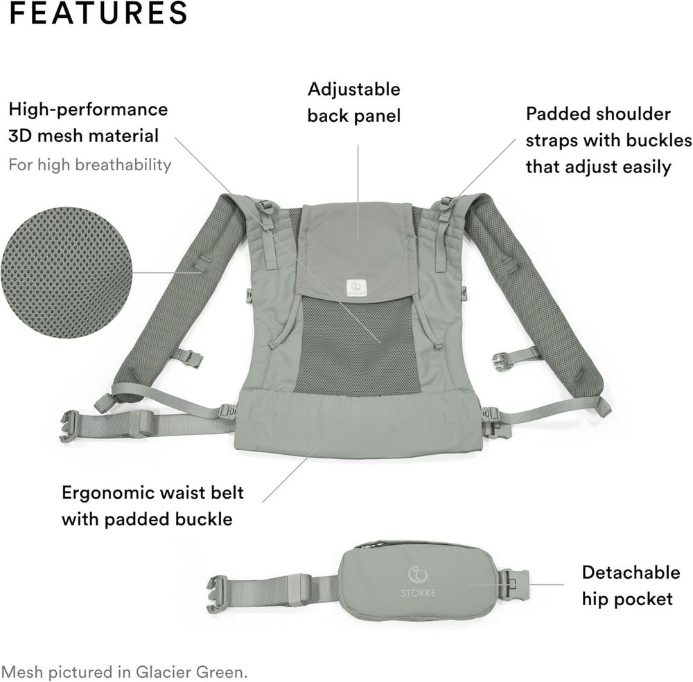 Stokke - Limas Mesh Baby Carrier - Multicolor