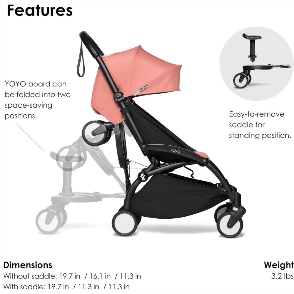 Stokke - YOYO Board - Black