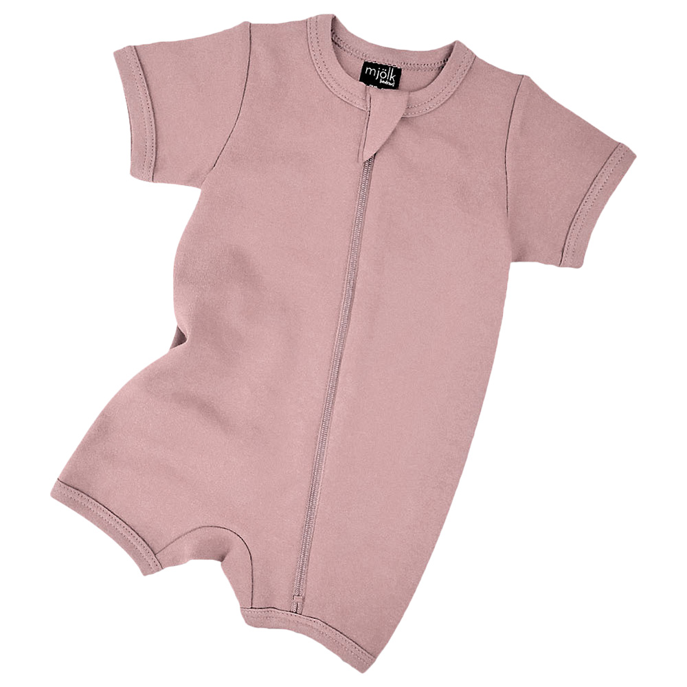Mjolk Sleep and Play Romper Desert - Rose