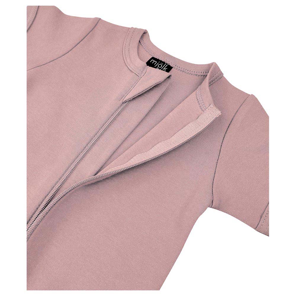Mjolk Sleep and Play Romper Desert - Rose