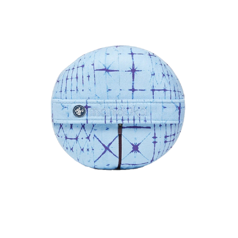 Manduka - Enlight Standard Round Bolster - Star Dye Clear Blue