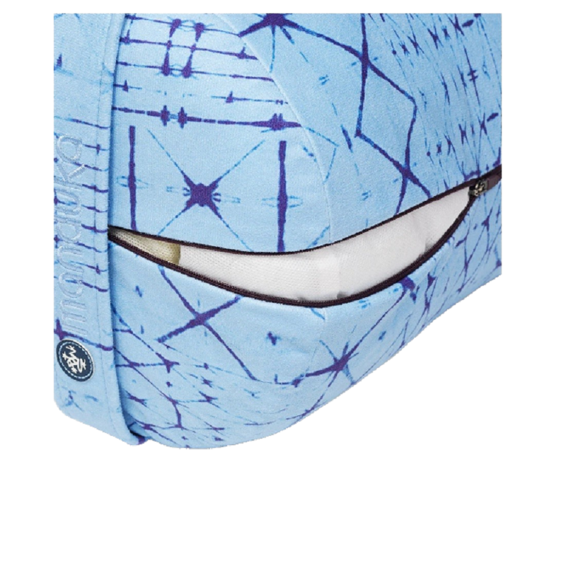 Manduka - Enlight Standard Round Bolster - Star Dye Clear Blue