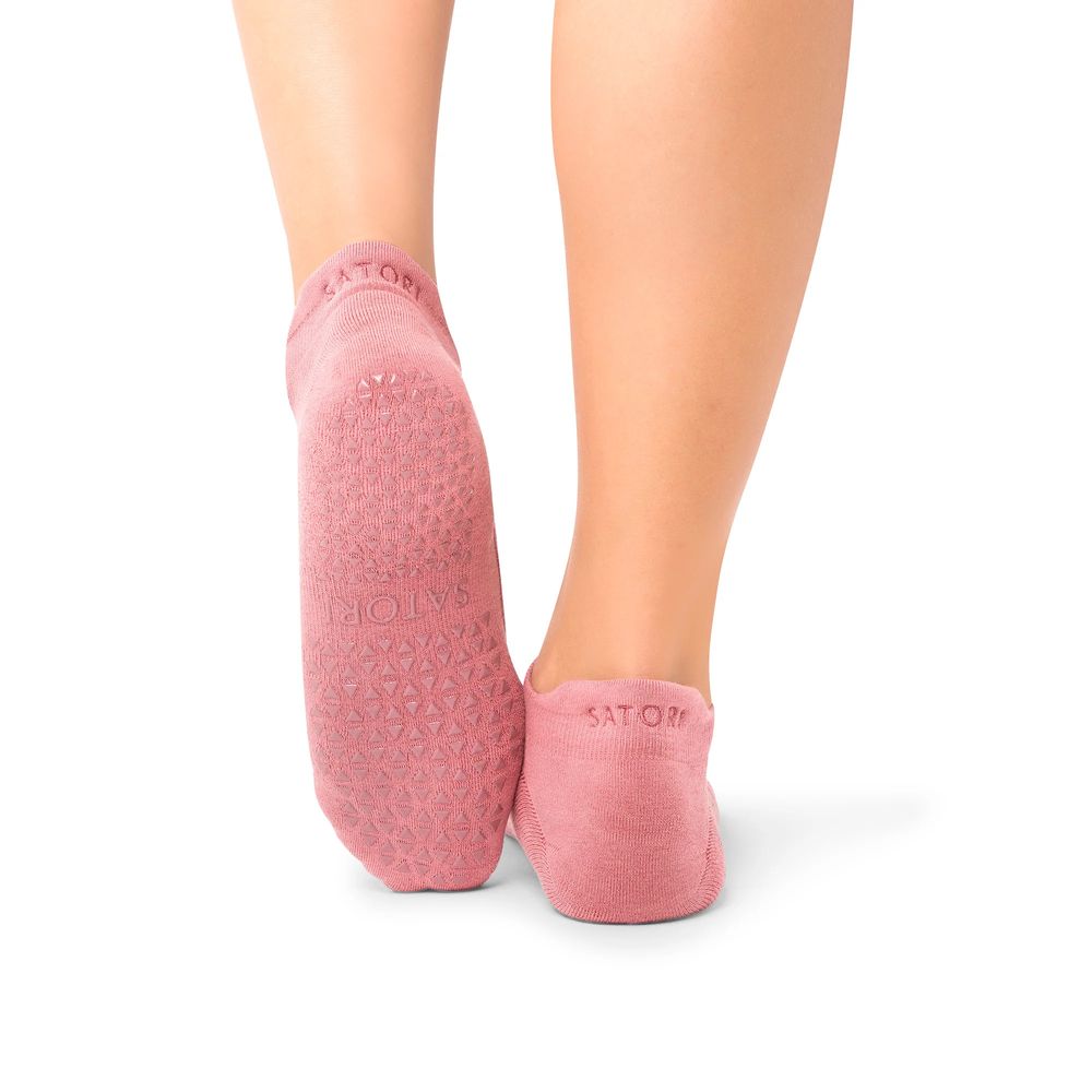 Satori Athletica - Aya Grip Socks - Rosewood