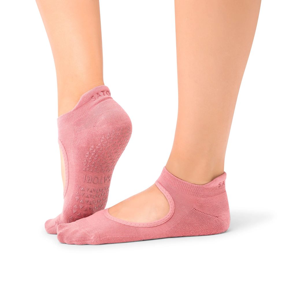 Satori Athletica - Aya Grip Socks - Rosewood